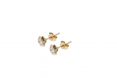 Gold earrings - Flowers