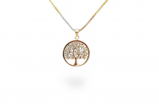 Golden pendant  - Tree AU19567