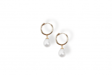 Gold earrings AU19546 1