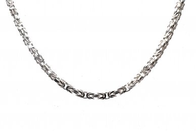 Royal python silver chain 1