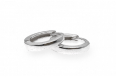 Silver Hoop Earrings AU0000500200