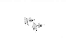 Silver earrings - Sharks