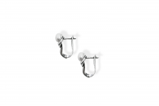 Silver earrings with Pearls - Drop