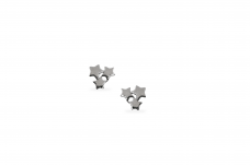 Silver earrings - Stars