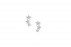 Silver earrings - Stars