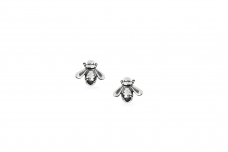 Silver earrings - Bees