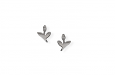 Silver earrings - Leaves