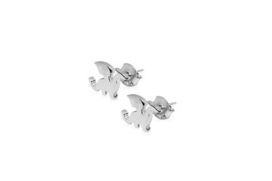 Silver earrings - Dragons 1