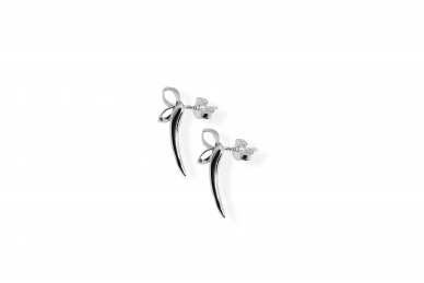 Silver earrings - Butterflies 1