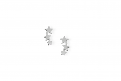 Silver earrings - Stars