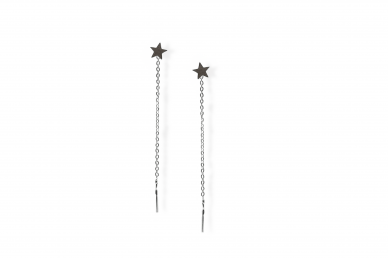 Silver earrings - Little stars