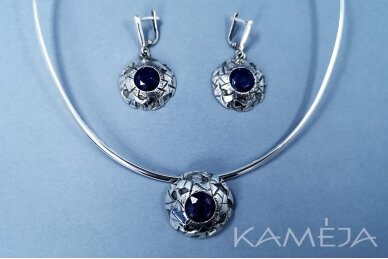 Corundum Sterling Silver Jewellery Set 3