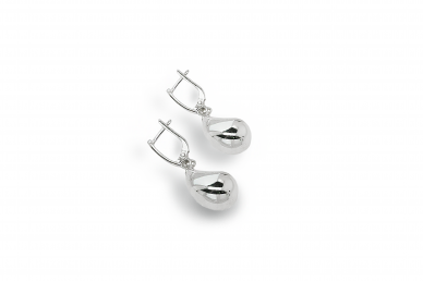 Silver earrings - Drops 3