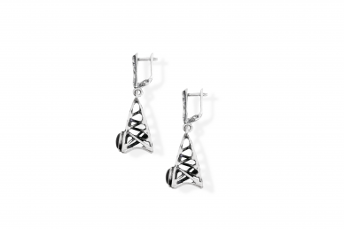 Exclusive earrings - Pyramids 1