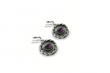 Exclusive earrings with Amethyst 1