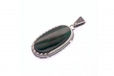 Pendant with malachite 1