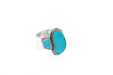 Exclusive ring with Turquoise 1